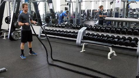 Personal Training Tips How To Properly Use The Battle Ropes Youtube