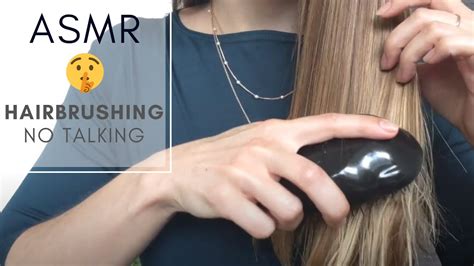 Asmr Realistic Scalp Massage Hair Brushing No Talking Binaural