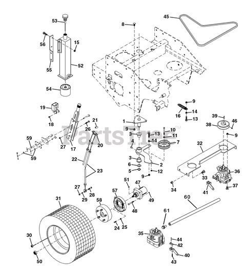 Great Dane Mower Parts Diagram
