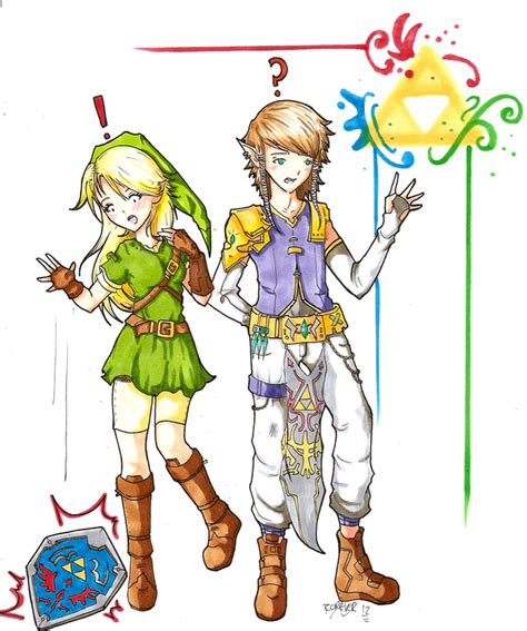 Lady Link And Prince Zelda Rule 63 Know Your Meme