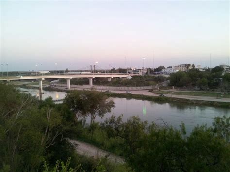 This Picture Was Taken From The Roma Tx Side Viewing The Mexican