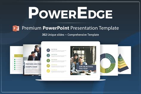 Power Edge Powerpoint Presentation Template