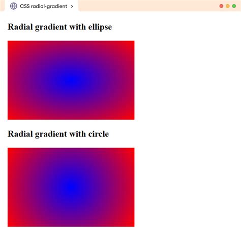 Css Radial Gradient With Examples