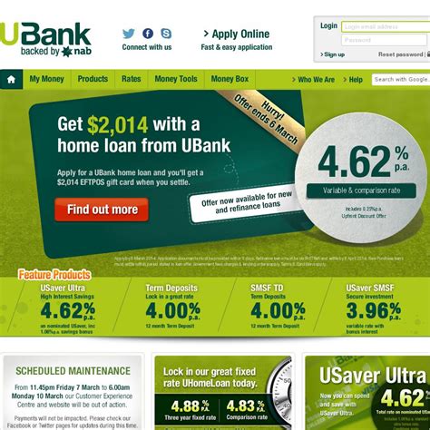 Ubank Home Loan 2014 Eftpos Card Offer Extended Until 5pm Est 7