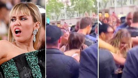 Miley Cyrus Forcibly Kissed And Groped By Fan