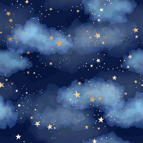 Starry Night Sky Illustrations Royalty Free Vector Graphics And Clip Art