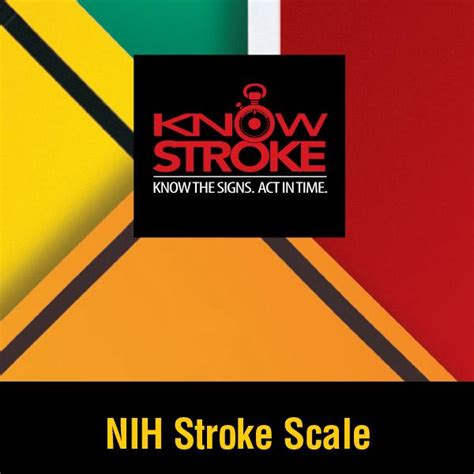 Nih Stroke Scale Ninds Catalog