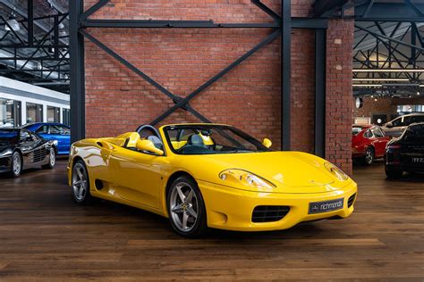 Ferrari 360 Spider Yellow 2 Richmonds Classic And Prestige Cars