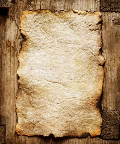 Old Paper Sheet Over Wooden Background Stock Photo By ©subbotina 10682288
