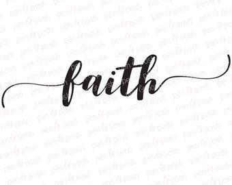 Find & download free graphic resources for svg. Faith stencils | Etsy