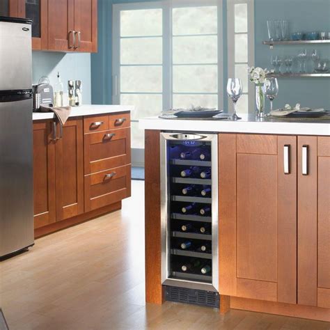 Our products are storage solutions, a helping hand at a cocktail party and above all a statement in style. Danby Silhouette 27-Bottle Built-In Wine Cooler-DWC276BLS ...