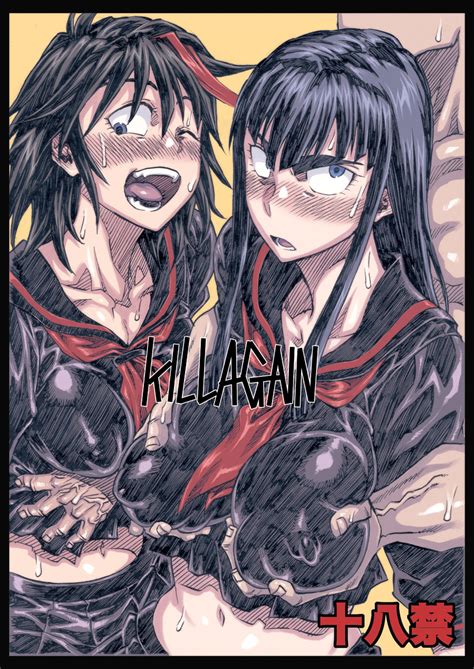 Matoi Ryuuko And Kiryuuin Satsuki Kill La Kill Drawn By Akiya Akira Full Accel Danbooru