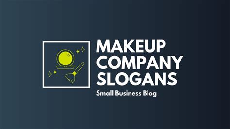 Catchy Makeup Company Slogans Youtube