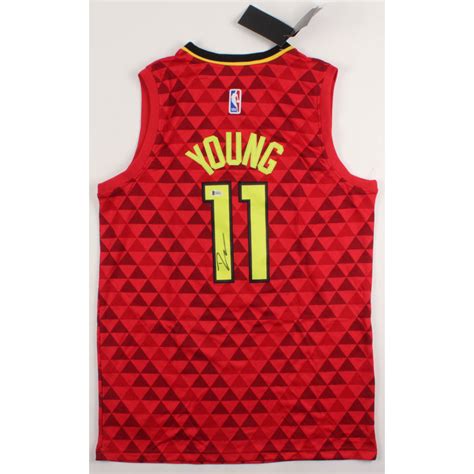 Get one of these awesome jerseys for yourself before we run out. Trae Young Signed Hawks Jersey (Beckett COA) | Pristine ...