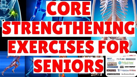 Core Strengthening Exercises For Seniors Youtube