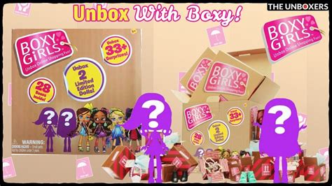 Boxy Girls Big Box Unbox With Boxy Girl Youtube