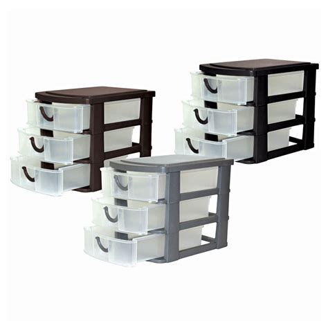 Maybe you would like to learn more about one of these? 3-Drawer Mini Plastic Organizer | At Home