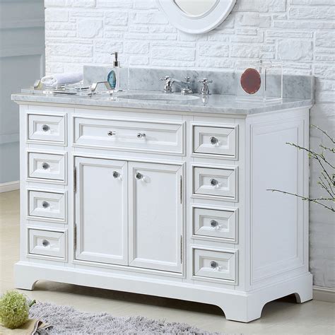 Darby Home Co Colchester 48 Single Sink Bathroom Vanity Set White