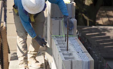 The tough exterior of exposed units provides a durable finish in. Insulated Concrete Masonry Units Save Construction Time ...