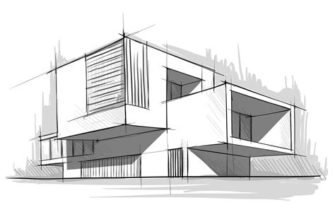 An architecture drawings or architect's drawing is a technical drawing of a building that falls within the definition of architecture. rendering sketch 3d - Rendering ed illuminazione - Treddi ...