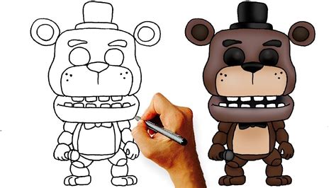 Learn How To Draw Chibi Freddy Step By Step Art Lesson For Kids Today