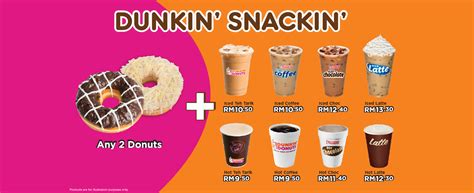 Dunkin Donuts Malaysia Menu Dunkin Donuts Sandwich Value Combo