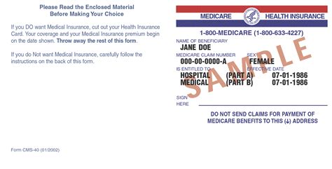 Please refer to the insurance card for this information. What is the Medicare Program and what it covers for me as a beneficiary
