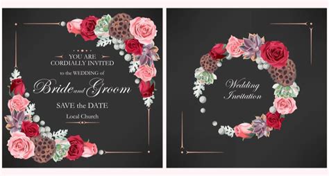 Gambar Hiasan Bunga Untuk Undangan Pernikahan Gambar Ngetrend Dan Viral