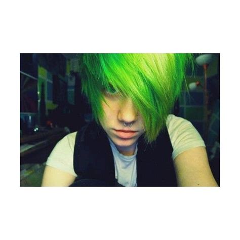 love neon green hair