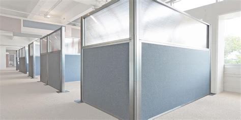 Our Hush Panel Configurable Cubicle Partition System Allows Infinite