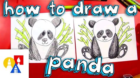 How To Draw A Panda Bear 26