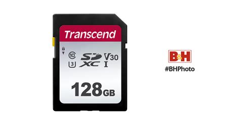 Transcend 128gb 300s Uhs I Sdxc Memory Card Ts128gsdc300s Bandh