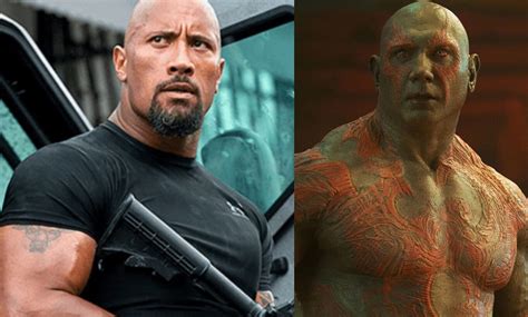 Dave Bautista Doesnt Think Dwayne Johnson Is A Great Actor