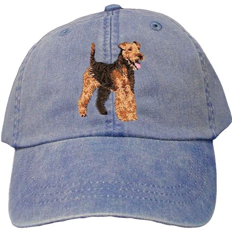 Welsh Terrier Embroidered Baseball Caps Embroidered Baseball Caps