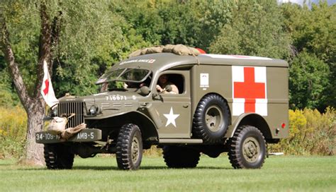 Military Vehicle Spotlight Wwii Wc 54 Dodge Ambulance Military