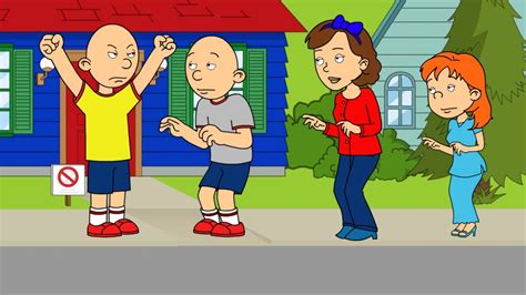 Doris And Rosie Ungrounds Classic Caillou Gets Grounded Youtube