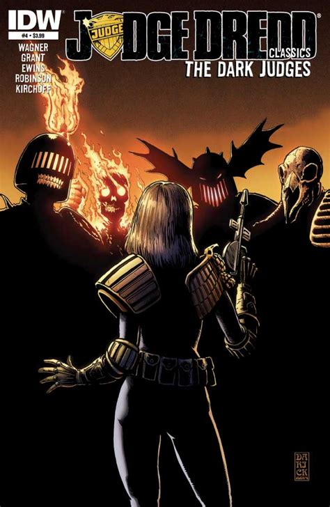 The setting of judge dredd has developed considerably over the course of 43 years as a number of storylines have contributed significant recurring ideas to the mythos. Judge Dredd Classics: The Dark Judges #4 - The GCE