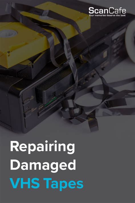 How To Repair Damaged Vhs Tapes Vhs Tapes Vhs Tapes