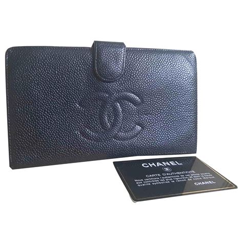 Chanel Wallets Black Leather Ref Joli Closet