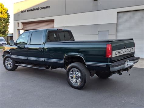 1998 Chevrolet Silverado 3500 74l Crew Cab For Sale On Bat Auctions