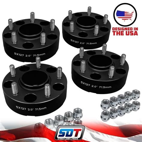 4pc 2 Inch Wheel Spacers 99 18 Jeep Grand Cherokee Wrangler Commander