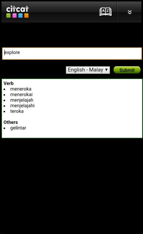 The perfect translator should really know the subject of. Translate Malay to English: Cit Cat for Android - APK Download