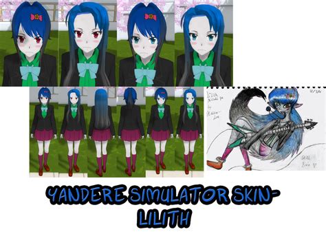 Yandere Simulator Lilith Skin By Imaginaryalchemist On Deviantart