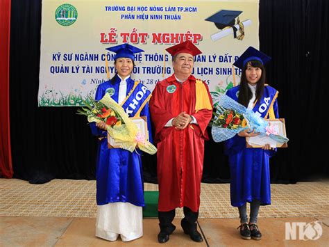 Nto Phân Hiệu Đại Học Nông Lâm Tp Hồ Chí Minh Tại Ninh Thuận Trao