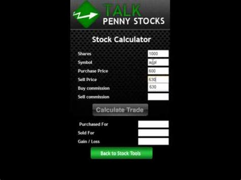 Последние твиты от penny stocks (@penny_stock_app). Talk Penny Stocks iPhone App - YouTube