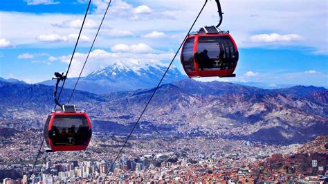 El Teleférico Urbano Más Alto Del Mundo Se Encuentra En La Paz