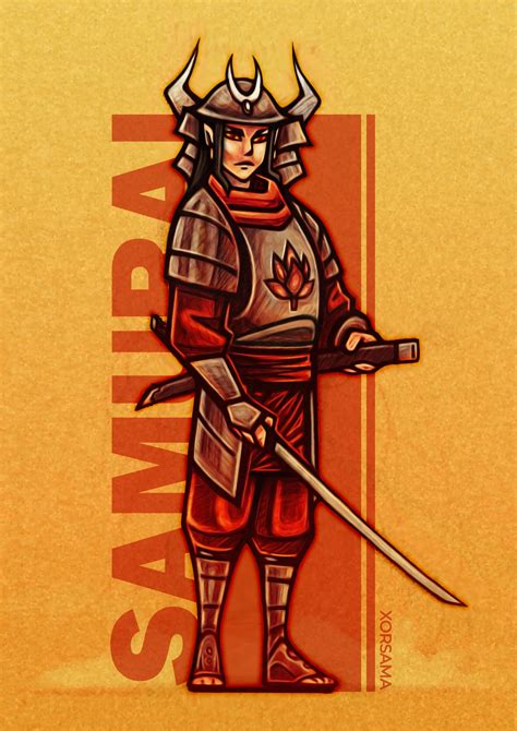 Artstation Red Samurai