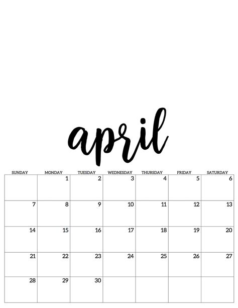 United states edition with federal. april kalender calendar 2019 | Kalender zum ausdrucken ...