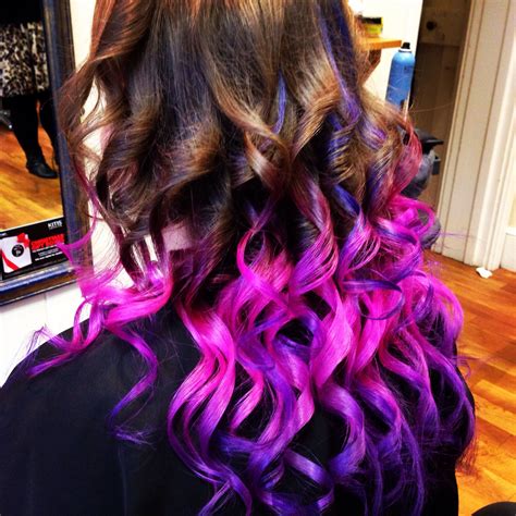 Beautiful Dip Dye Created By The Team At Pure Hair Sherborne Dorset