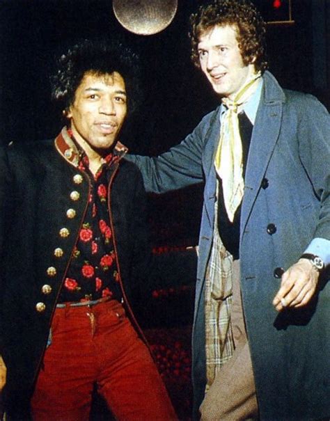 With Eric Clapton The Speakeasy Club London England 1967 Jimi